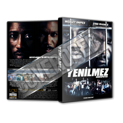Yenilmez - Undisputed 1-2-3 BoxSet Türkçe Dvd Cover Tasarımı